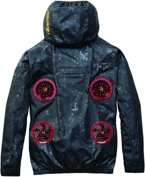 最強の空調ウェア 穴追加加工 - 作業服のカスタマイズ専門店