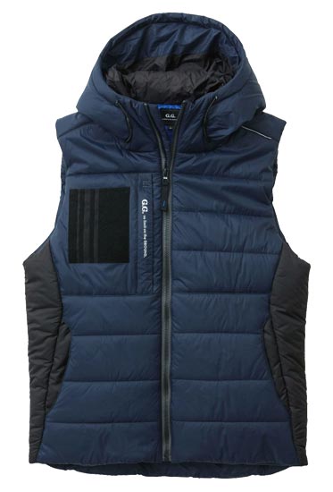 SOWA 0024-06 桑和 G.GROUND 軽量素材 ヒートシート対応防寒ベスト