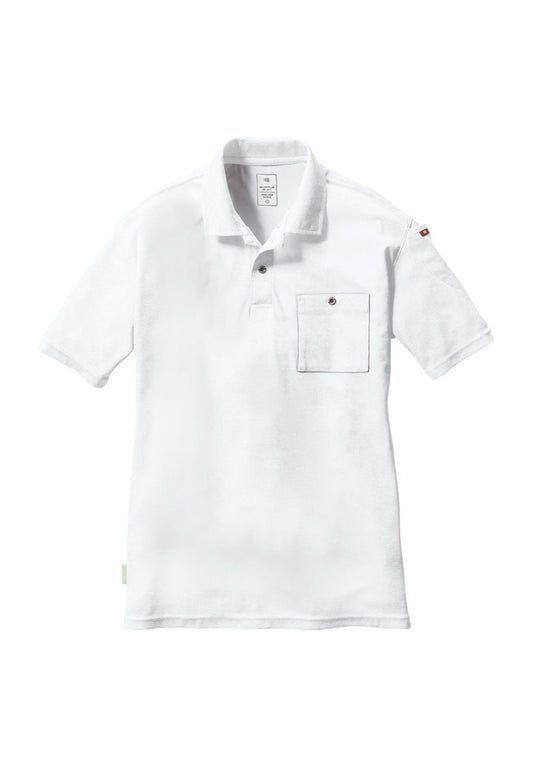 バートル 167 BURTLE エコ リサイクル UVカット ストレッチ半袖ポロシャツ【春夏用】