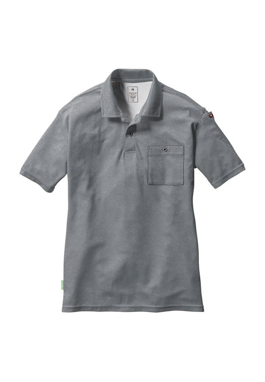 バートル 167 BURTLE エコ リサイクル UVカット ストレッチ半袖ポロシャツ【春夏用】