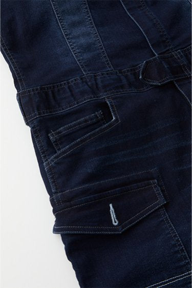 SOWA 2082-20 桑和 N.BW 9.5oz ストレッチ デニムつなぎ服 【通年用】