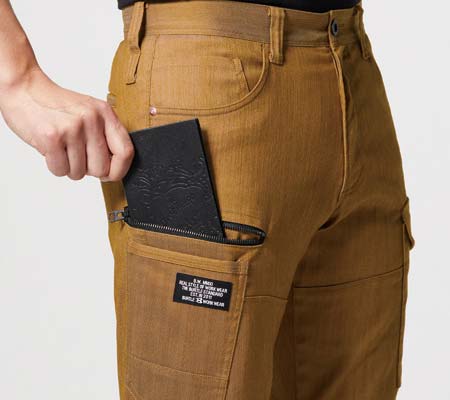 長財布レベルブック 収納ポケット（右・深さ23�p）