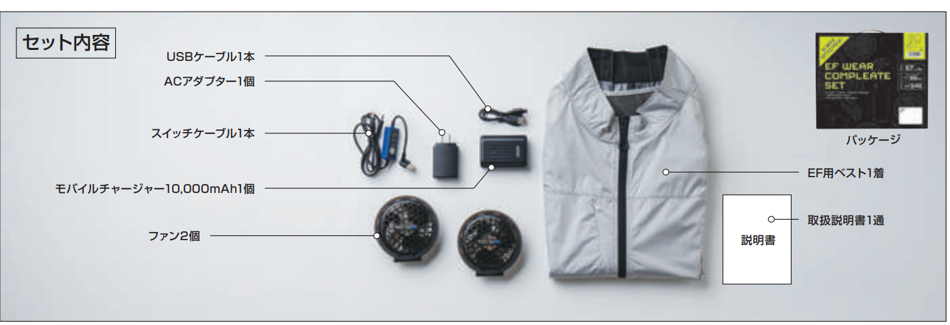 EFコンプリートセットの内容