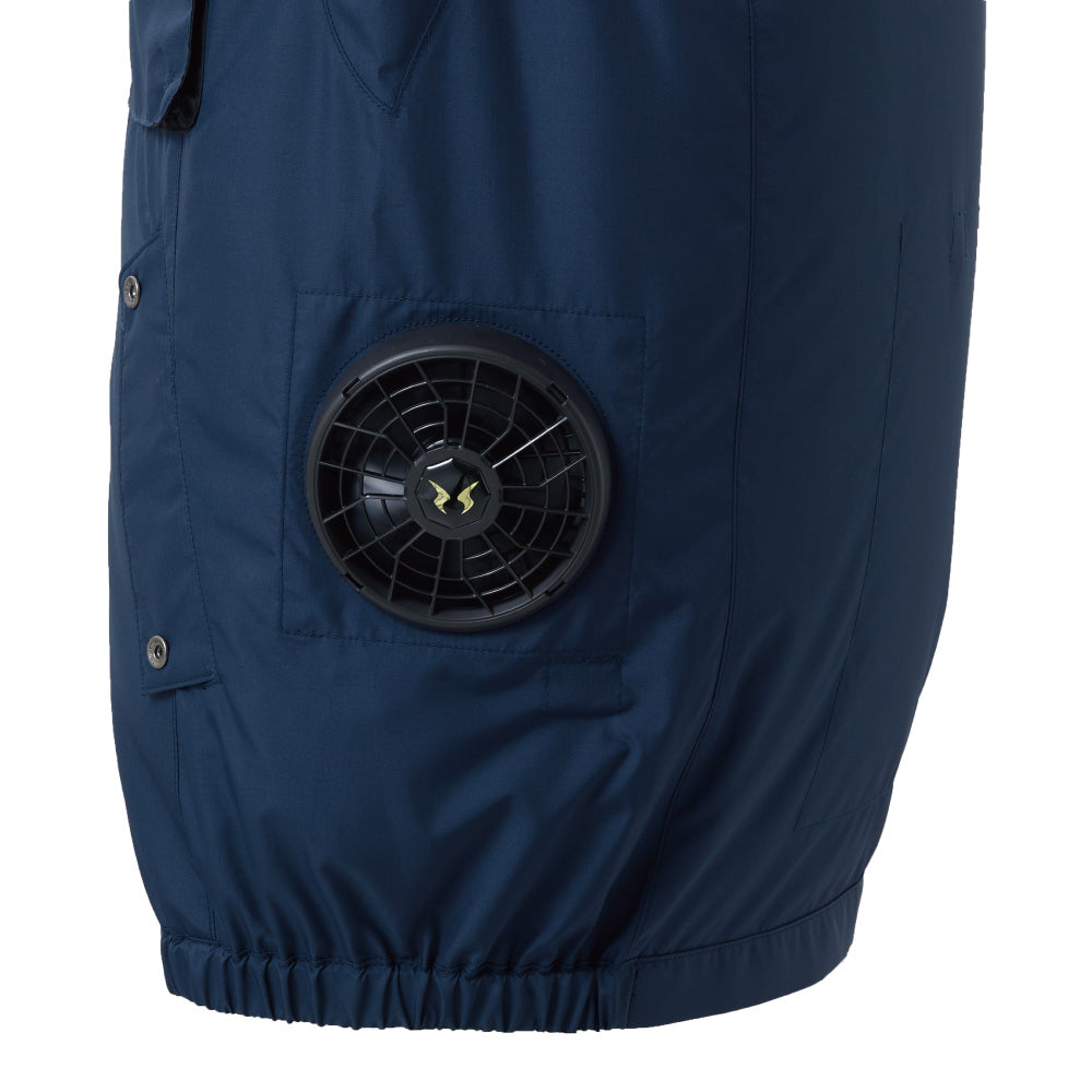 脇ファン取り付け部