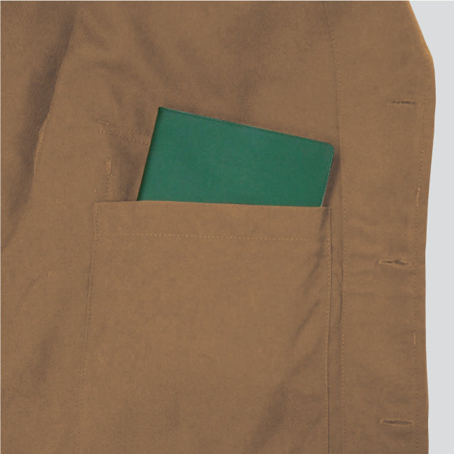 HOOH 2301 村上被服 サージ素材 シャツ M~6L【通年用】