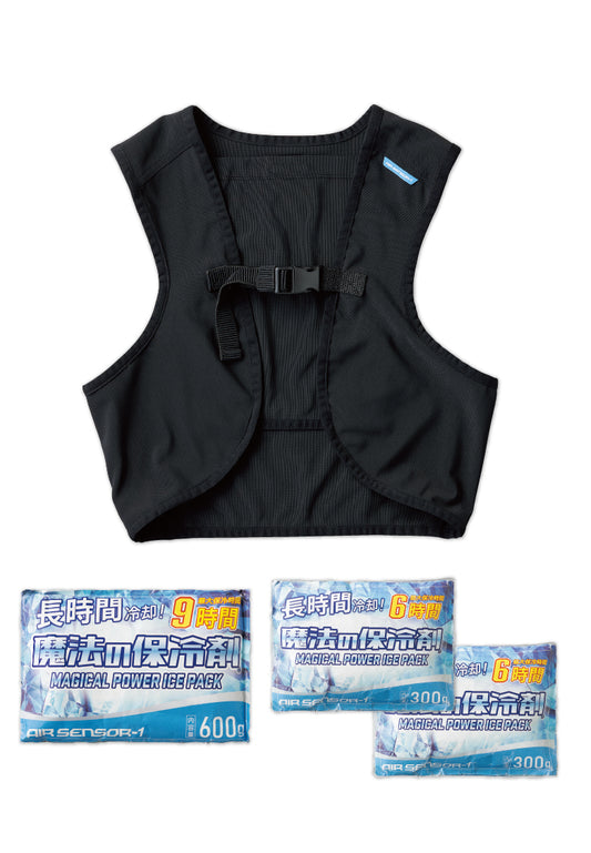 26534-S メッシュベスト&保冷剤セット