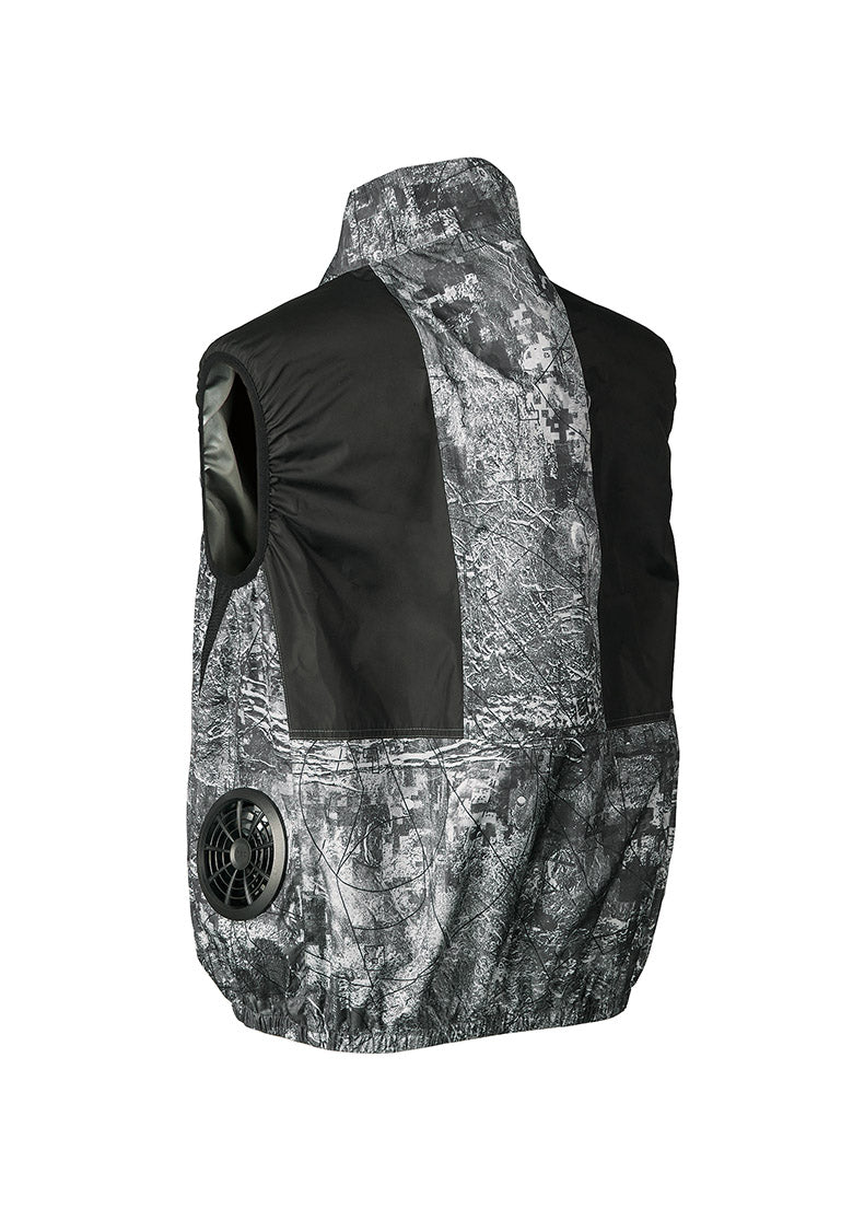 バックスタイル/迷彩ブラック