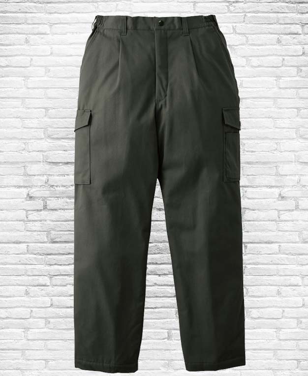 SOWA 3008 桑和 タフ素材 撥水 綿100%防寒中綿ズボン【秋冬用】