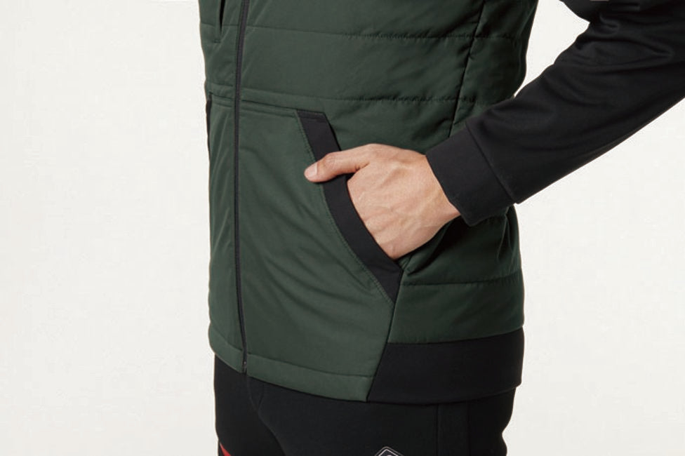 両脇ウォームポケット