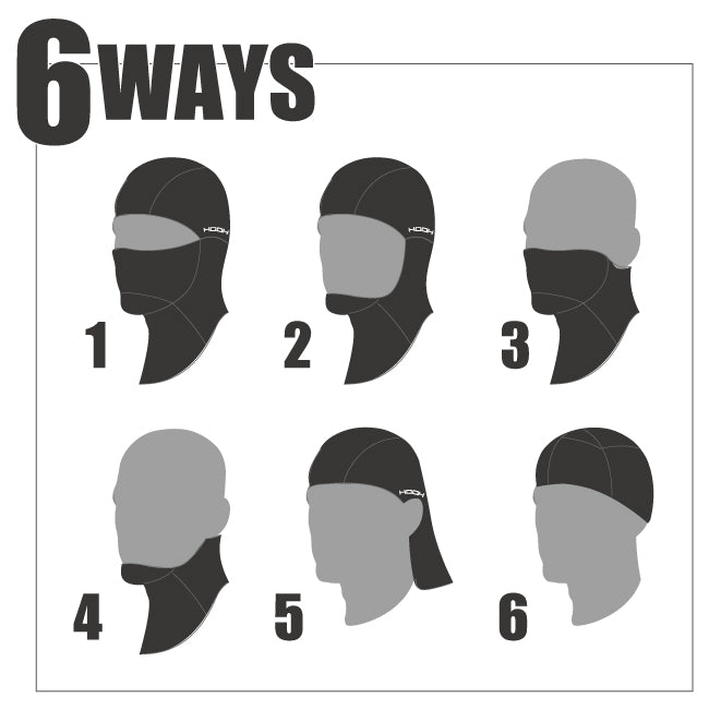 HOOH 481 村上被服 綿94% ホットバラクラバ【防寒用】