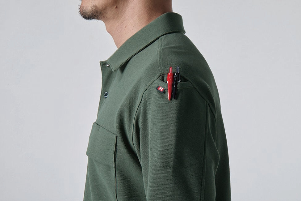 袖マルチポケット(左)(意匠登録)