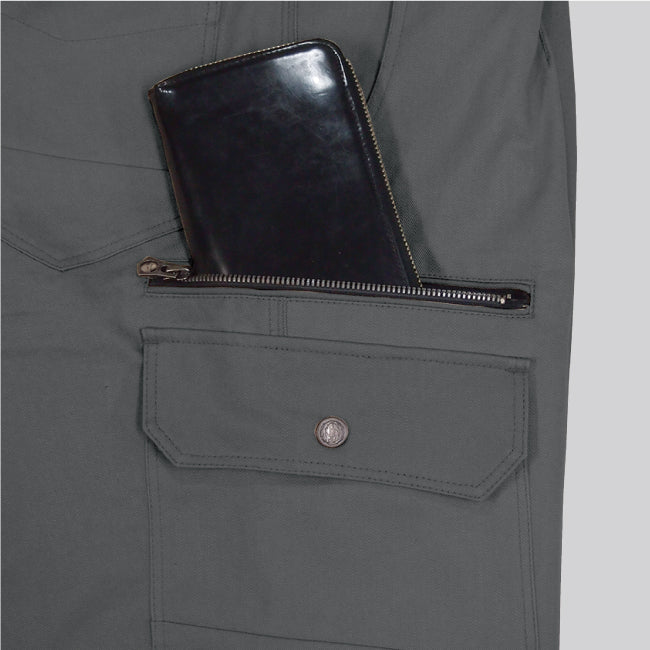 HOOH 5404 村上被服 スーパーストレッチ カーゴパンツ S~4L【通年用】