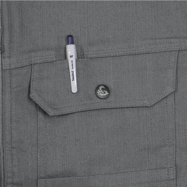 HOOH 5407 村上被服 スーパーストレッチ シャツ M~4L【通年用】