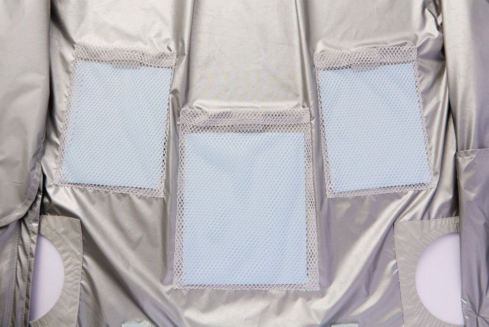 保冷剤用メッシュポケット(背中3ヶ所)