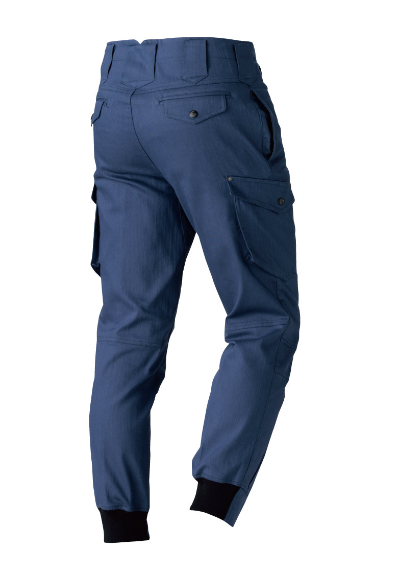 HOOH 5493 村上被服 スーパーストレッチ ジョガーパンツ S~4L【通年用】