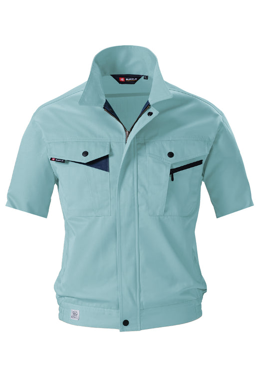 アースグリーン
※加工はイメージです。製品によって半袖加工のし上がりが若干異なる場合がございます