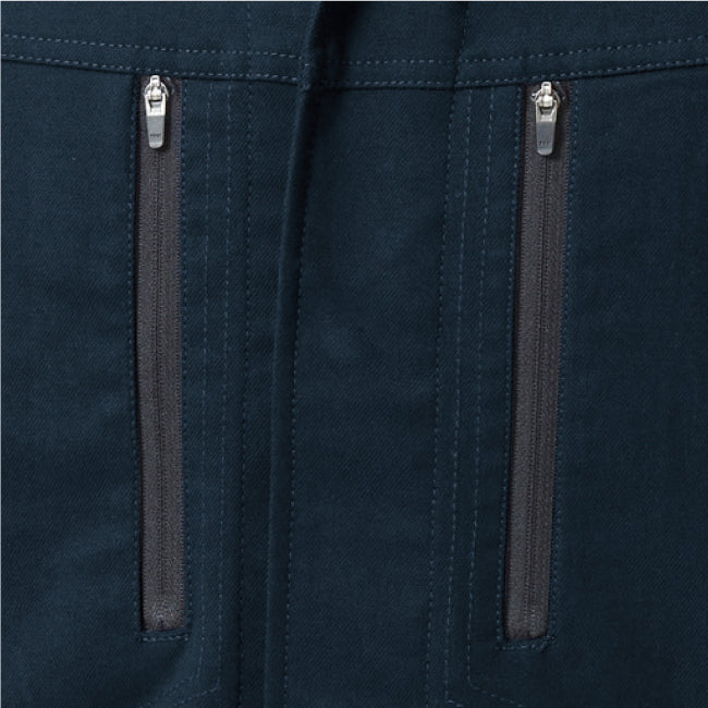 HOOH 6301 村上被服 ストレッチサージ フルハーネス対応 シャツ M~6L【通年用】