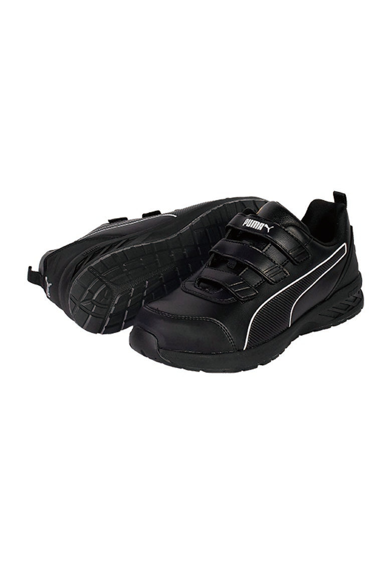 安全靴 プーマ　本革 64.202.0 セーフティ　靴　ブラック　26.0㎝ 12/5入荷]安全靴 PUMA プーマ アイコニック 本革 紐 セーフティ