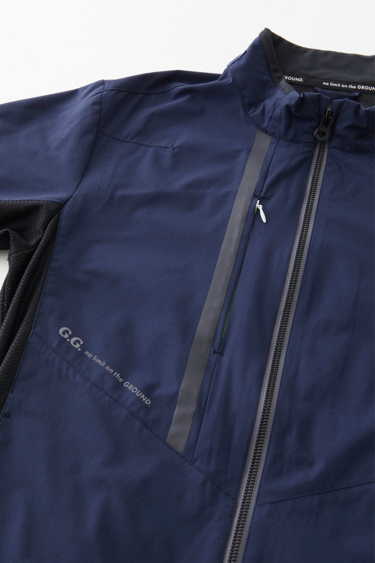 胸ファスナーポケット(野帳が入る)