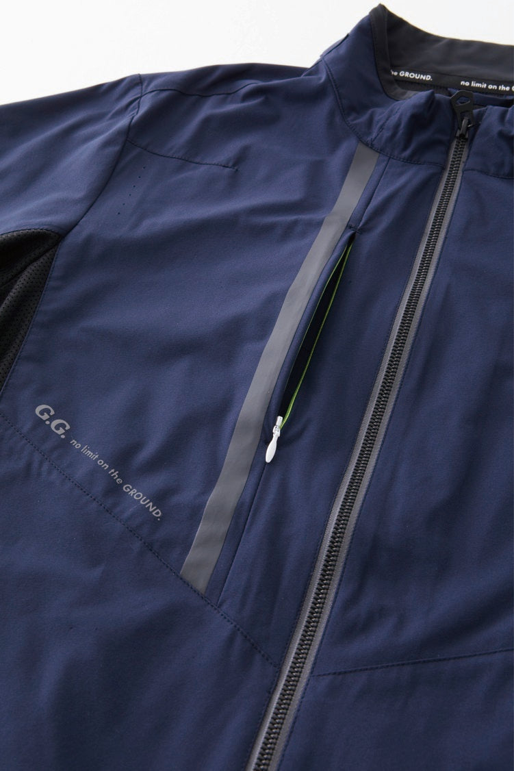 胸ファスナーポケット(野帳が入る)