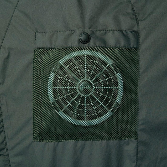 ファン脱落防止メッシュ