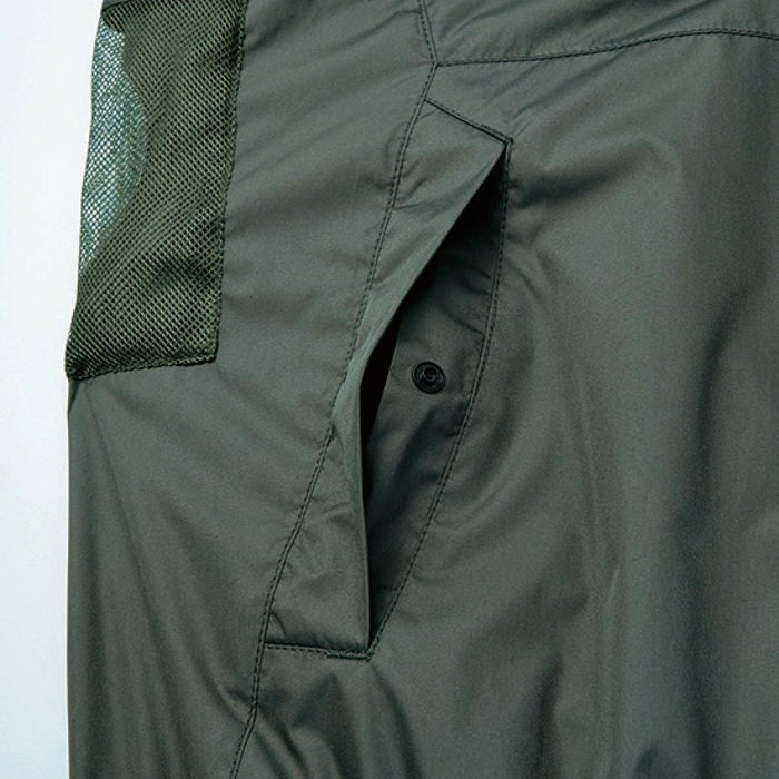 逆玉縁ポケット(ドットボタン付き)