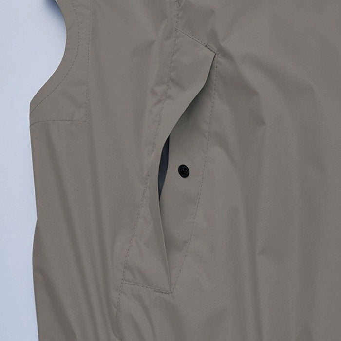 逆玉縁ポケット(ドットボタン付き)