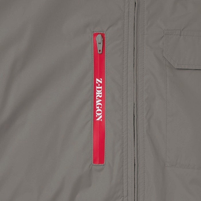 右胸ファスナーロゴ