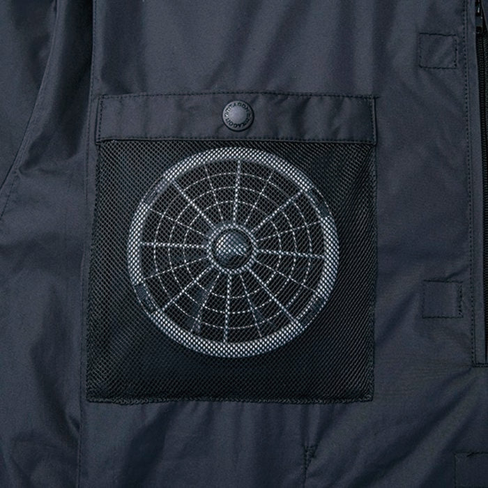 ファン脱落防止メッシュ