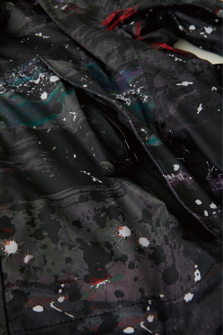 両脇ファスナーポケット