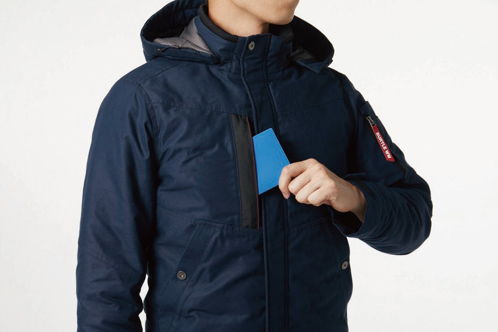 レベルブック・Phone収納ファスナーポケット(右)