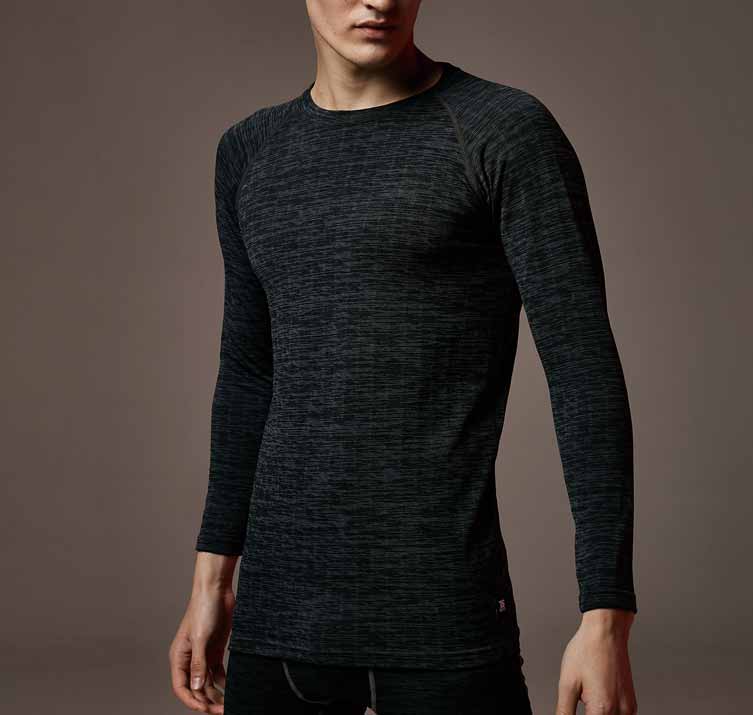 TS DESIGN 82451(旧8245)藤和 TS DRY WARM ロングスリーブシャツ【秋冬】
