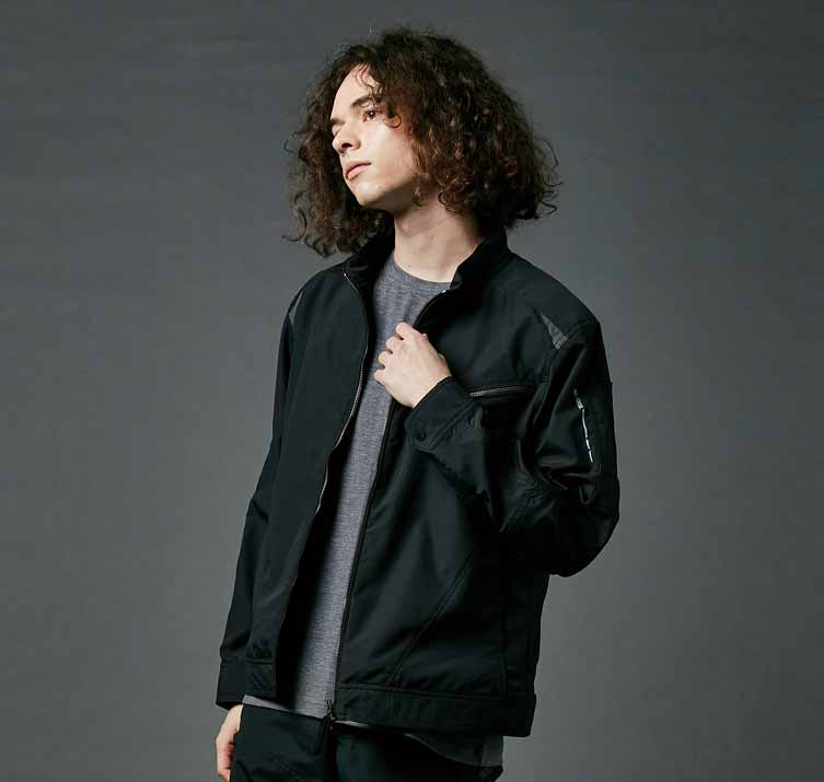 TS DESIGN 84646 藤和 無重力ゾーン ストレッチタフ素材 ライダーワークジャケット【秋冬用】