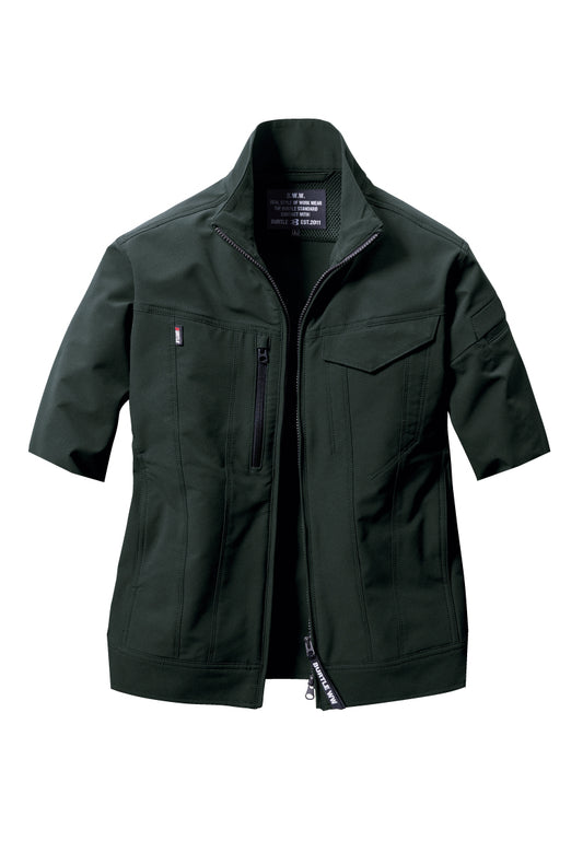 アーミカーキ
※加工はイメージです。製品によって半袖加工のし上がりが若干異なる場合がございます