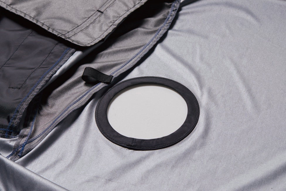 背ファン取付口