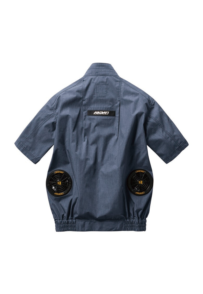バートル AC7146 BURTLE エアークラフト半袖ブルゾン(ユニセックス) 【春夏用】【早期予約受付中!】