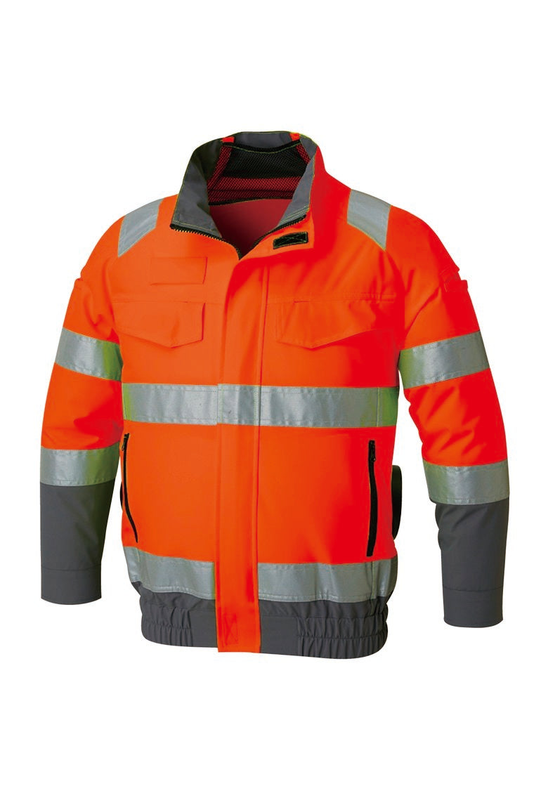 サンエス KF92521 空調風神服(R) Hi-Vis 高視認 長袖ブルゾン S~6L