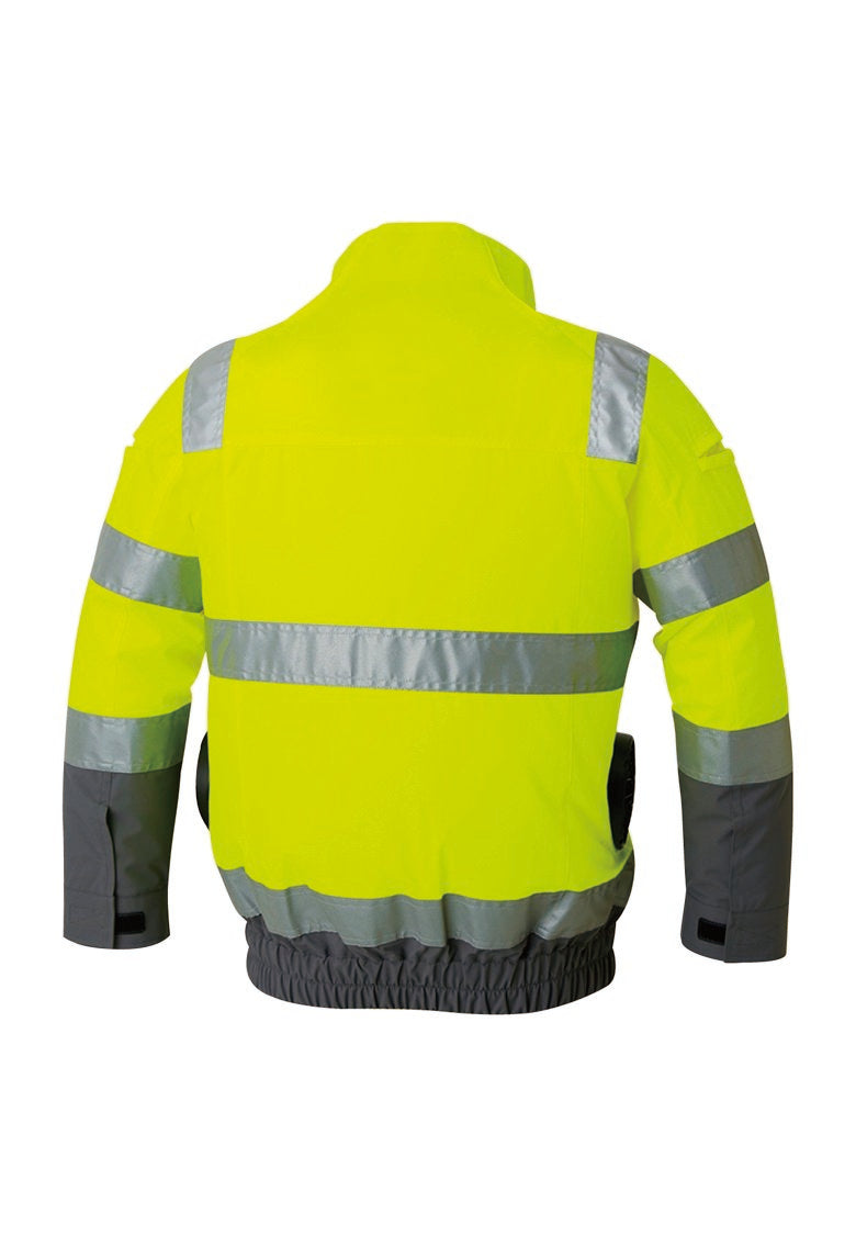 サンエス KF92521 空調風神服(R) Hi-Vis 高視認 長袖ブルゾン S~6L