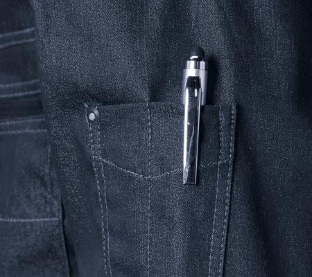 袖ペン差し