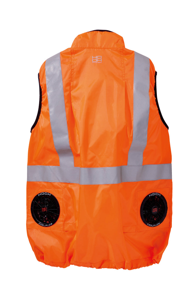 HOOH V9799 空調 ネオンカラー反射ベスト【バッテリー&ファンは別売】