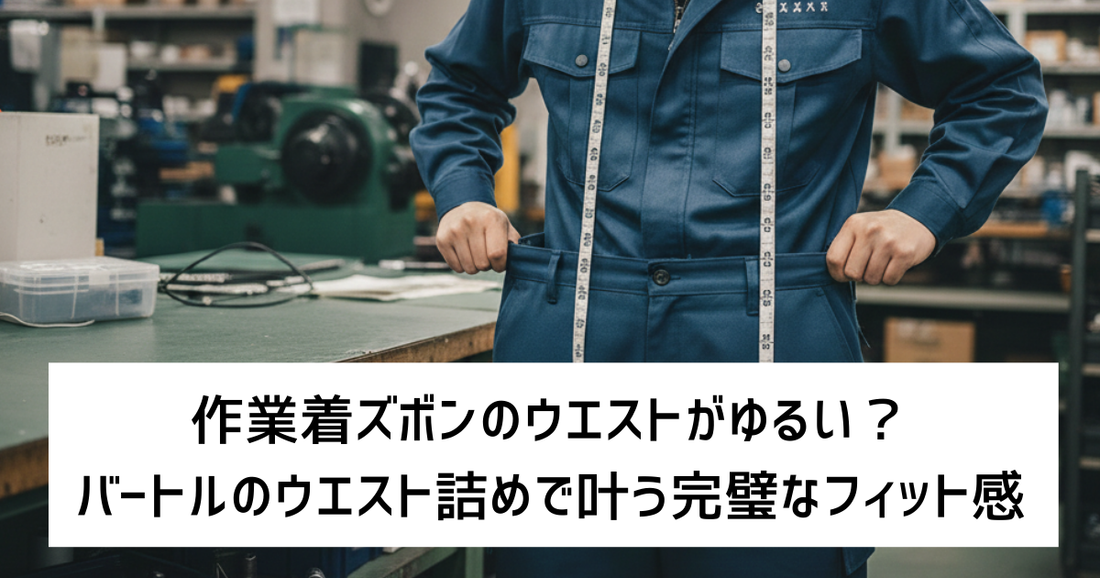 バートルのウエスト詰め事例ブログのヘッダー画像