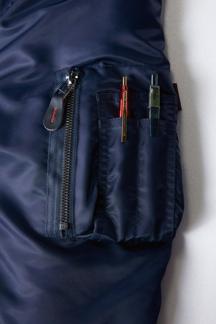 SOWA 0014-00 桑和 G.GROUND 撥水 軽量 ナイロン 防寒ブルゾン【秋冬用