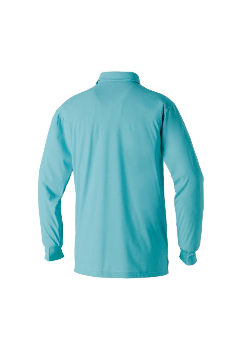 SOWA 0495-50 桑和 超冷感 長袖ポロシャツ（胸ポケット有）【通年用