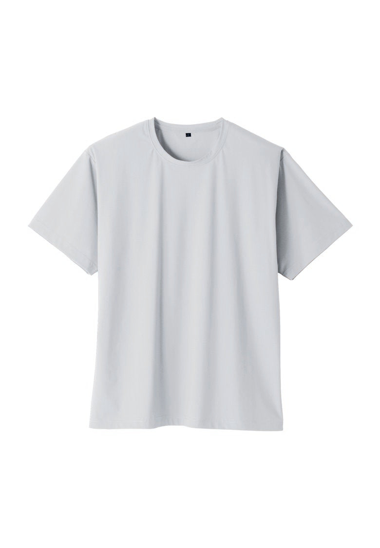 半袖Tシャツ 0495-63 シルバーグレー 前面