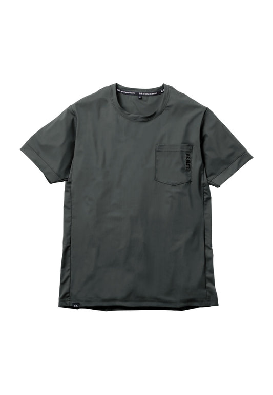 半袖Tシャツ 0595-53 チャコールグレー 前面