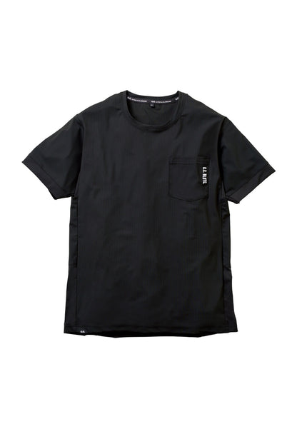 半袖Tシャツ 0595-53 ブラック 前面