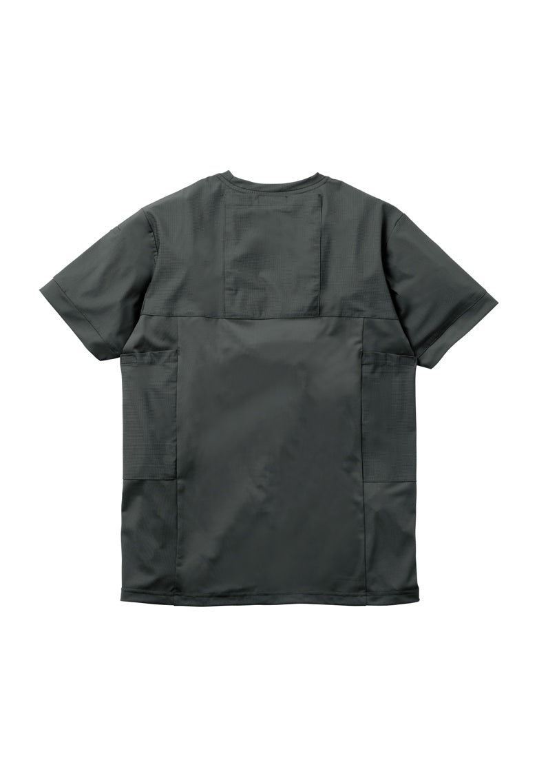 半袖Tシャツ 0595-53 チャコールグレー 背面