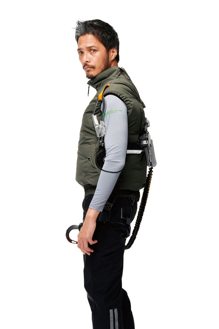 アタックベース 09900 HUMMER 空調風神服チタンベスト 【春夏用】 S