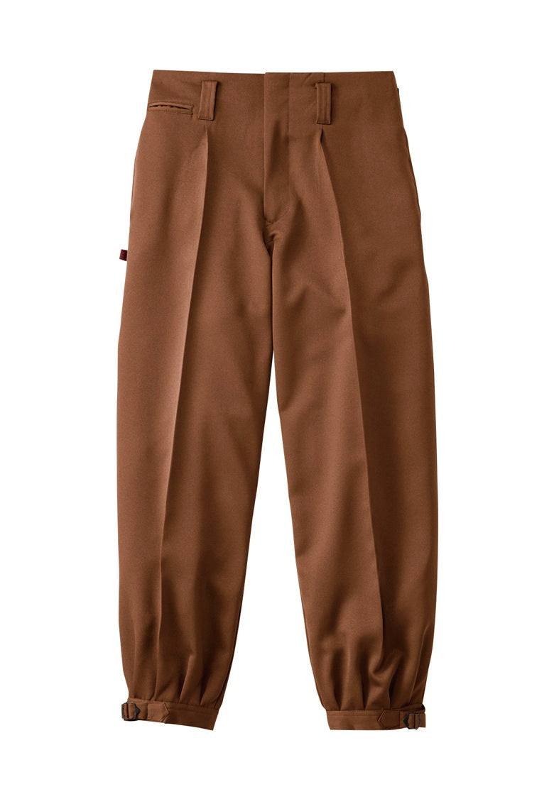 SOWA 1010 桑和 ポリ100％イージーケア ワンタックニッカズボン股下73