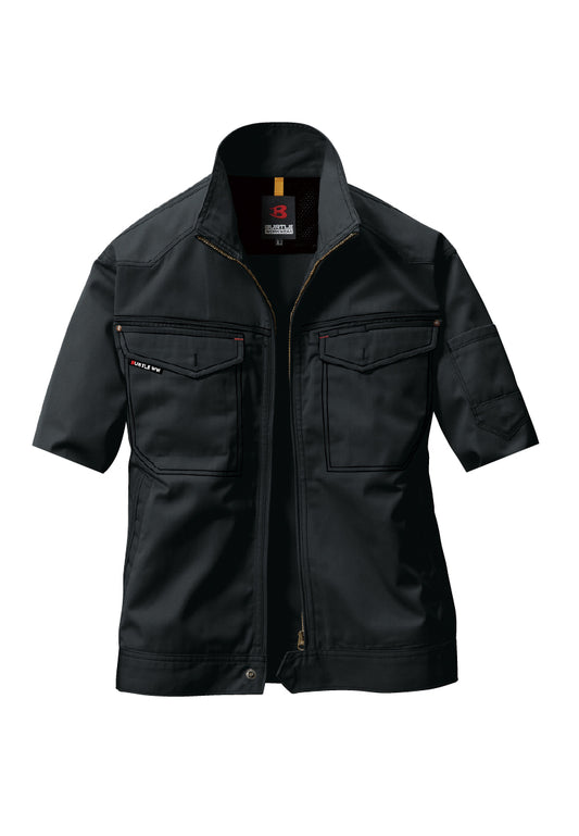 ブラック

※加工はイメージです。製品によって半袖加工のし上がりが若干異なる場合がございます